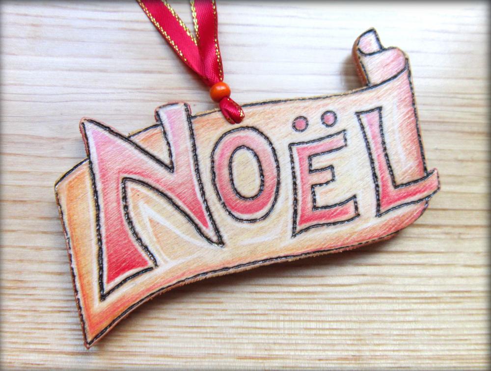 Wood Noel - Wonderfully Woodburnt Hand Crafted Hanging Decoration